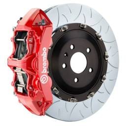Brembo 1N3.9534A2 Brembo 15-19 Macan Turbo Front GT BBK 6 Piston Cast 405x34 2pc Rotor Slotted Type3-Red