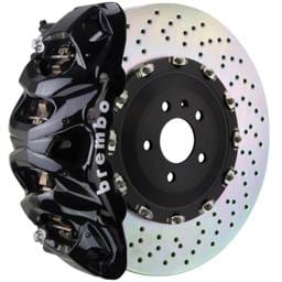 Brembo 1Q1.9610A1 Brembo 05-13 Range Rover Sport Fr GT BBK 8Pis Cast 412x38 2pc Rotor Drilled-Black