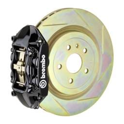 Brembo 1P5.7001A1 Brembo 08-13 C30 Front GT BBK 4 Piston Cast 336 x28 1pc Rotor Slotted Type-1-Black