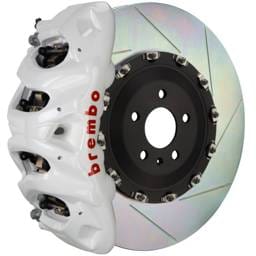 Brembo 1Q2.9610A6 Brembo 05-13 Range Rover Sport Fr GT BBK 8Pis Cast 412x38 2pc Rotor Slotted Type1-White