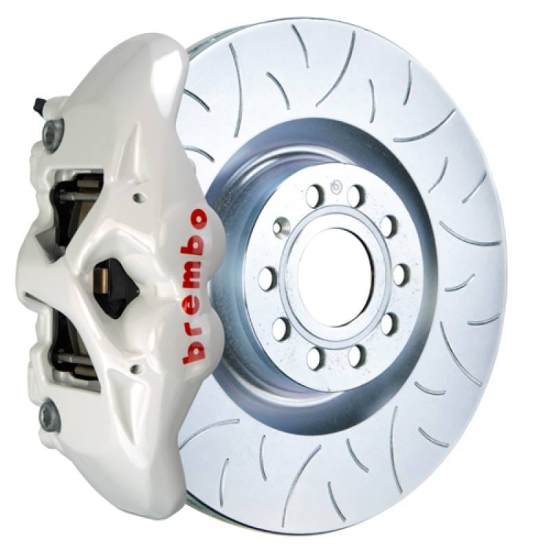 Brembo 1T3.9001A6 Brembo 15-18 M3 (CC Brake Equipped) Fr GT BBK 6 Pist Cast 380x34 2pc Rotor Slotted Type3- White