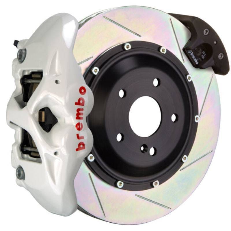 Brembo 1T3.9016A6 Brembo 10-11 997.2 GT3/GT3RS (Excl PCCB)Fr GT BBK 6Pis Cast 380x34 2pc Rotor Slotted Type3-White