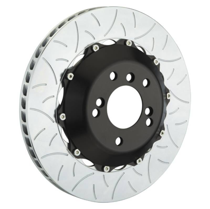 Brembo 203.8008A Brembo 05-11 997 GT3 Cup Rear 2-Piece Discs 350x28 2pc Rotor Slotted Type-3