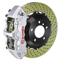Brembo 2B1.9002A3 Brembo 08-09 H2 Rear GT BBK 4 Piston Cast 2pc 380x32 2pc Rotor Drilled-Silver