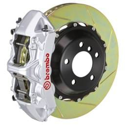 Brembo 2B2.9002A3 Brembo 08-09 H2 Rear GT BBK 4 Piston Cast 2pc 380x32 2pc Rotor Slotted Type-1-Silver