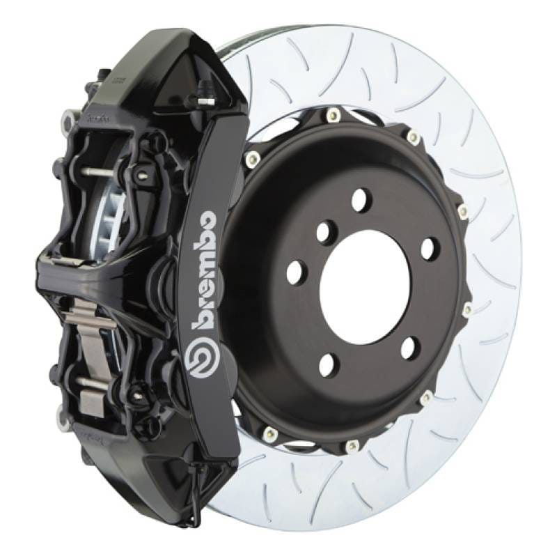 Brembo 2B3.9001A1 Brembo 03-07 H2 Rear GT BBK 4 Piston Cast 2pc 380x32 2pc Rotor Slotted Type-3-Black