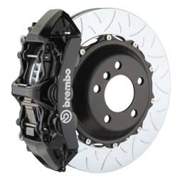 Brembo 2B3.9002A1 Brembo 08-09 H2 Rear GT BBK 4 Piston Cast 2pc 380x32 2pc Rotor Slotted Type-3-Black