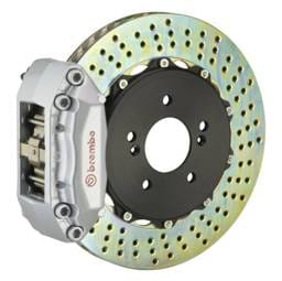 Brembo 2C1.6001A3 Brembo 00-02 S4 Rear GT BBK 4 Piston Cast 2pc 328x28 2pc Rotor Drilled-Silver
