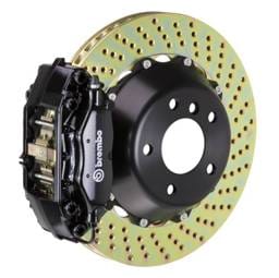 Brembo 2C1.8018A1 Brembo 00-05 ML500/ML55 AMG Rear GT BBK 4 Piston Cast 2pc 345x28 2pc Rotor Drilled-Black