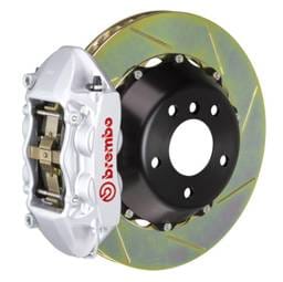 Brembo 2C2.8015A3 Brembo 03-09 E-Class (Excl 4MATIC/AMG) Rr GT BBK 4Pis Cast 2pc 345x28 2pc Rtr Slot Type1-Silver
