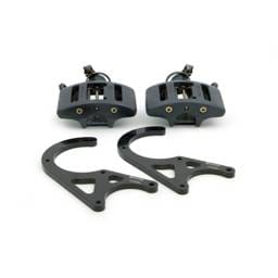 Brembo 2D0.8002A1 Brembo 90-05 NSX Rear GT BBK 1 Piston Cast 2pc 345mm Hand-Brake-Black