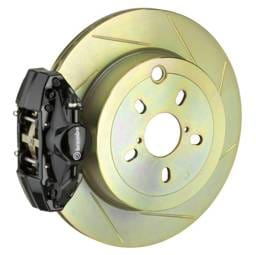 Brembo 2E5.4002A1 Brembo 99-05 323i (Excl. xDrive) Rear GT BBK 2 Piston Cast 2pc 294x19 1pc Rotor Slotted Type1-Black
