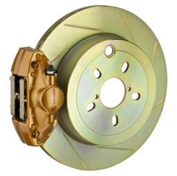 Brembo 2E5.5003A4 Brembo 12-16 FRS Exc w/ Elec Park Brake Rr GT BBK 2 Pis Cast 2pc 316 x20 1pc Rtr Slot Type1-Gold