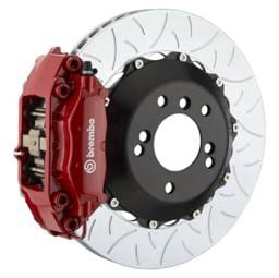 Brembo 2C3.8015A2 Brembo 03-09 E-Class (Excl 4MATIC/AMG) Rr GT BBK 4Pis Cast 2pc 345x28 2pc Rotor Slotted Type3-Red