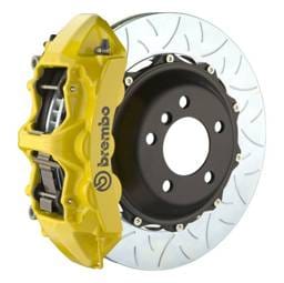 Brembo 2M3.9002A5 Brembo 08-09 F430 Scuderia Rr GT BBK 6Pis Cast 380x32 2pc Rotor Slotted Type3-Yellow