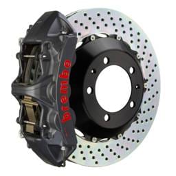 Brembo 2M1.9002AS Brembo 08-09 F430 Scuderia Rr GTS BBK 6Pis Cast 380x32 2pc Rotor Drilled-Black HA