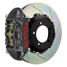 Brembo 2P2.6007AS Brembo 07-15 TT 3.2L Rr GTS BBK 4Pist Cast 328x28 2pc Rotor Slotted Type1-Black HA