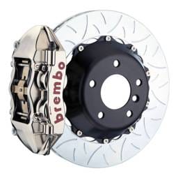 Brembo 2P3.8045AR Brembo 12-14 328i Excl xDrive/MSport Brakes Rr GTR BBK 4Pis Billet 345x28 2pc Rtr Slot Type3-Nickel