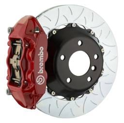 Brembo 2P3.9001A2 Brembo 03-07 Cayenne/S/Turbo Rr GT BBK 4Pis Cast 380x28 2pc Rotor Slotted Type3-Red