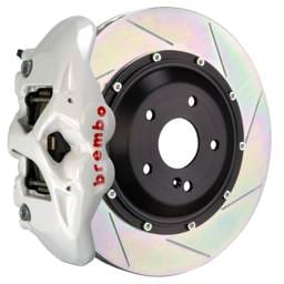 Brembo 2S2.9014A6 Brembo 15-18 M3 (CC Brake Eqpt) Rr GT BBK 4Pis Cast 380x28 2pc Rotor Slotted Type1-White