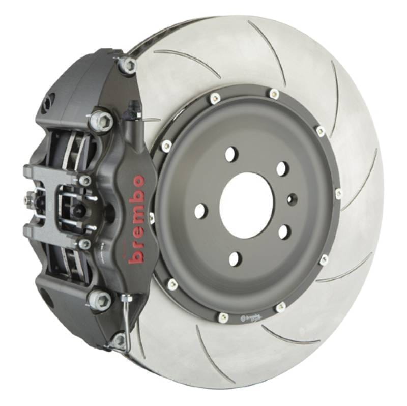 Brembo 3K2.9045A Brembo 09+ GTR PISTA Front Race BBK 6 Piston Billet380x34x6 5a 2pc Rotor T5-Clear HA