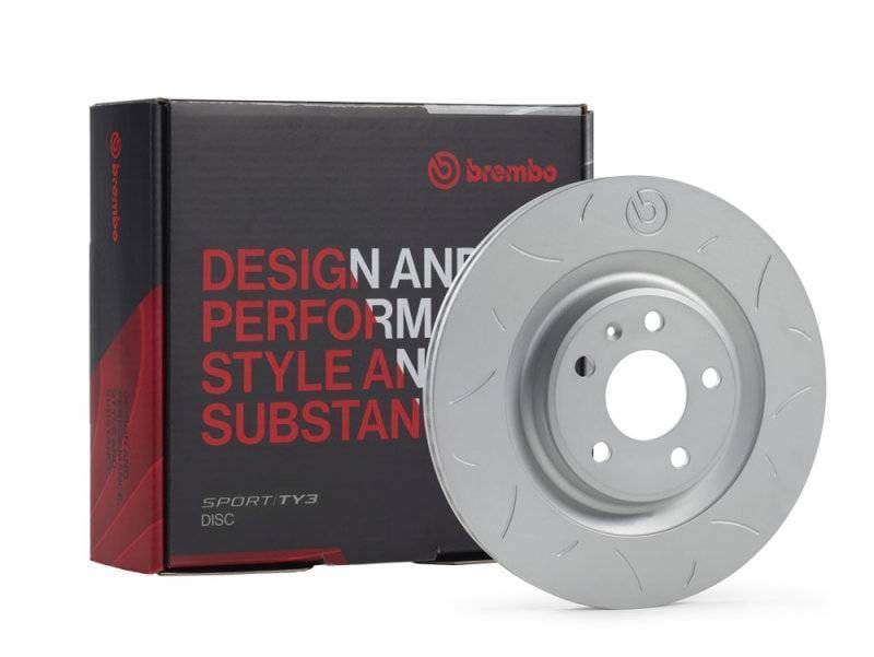 Brembo 59.E114.37 Brembo 06-15 Audi TT/09-14 Volkswagen Golf VI 2.0 TDI Front TY3 Sport Disc Rotor - 312X25