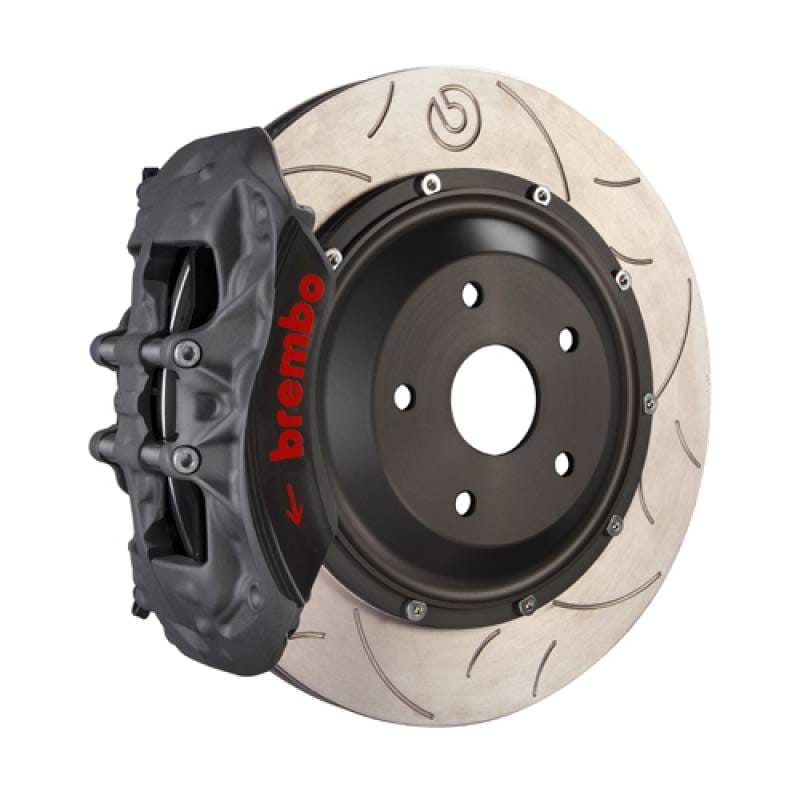Brembo 3KD.8056A Brembo 14-20 15-21 GTI PISTA Front Race BBK 6 Piston Forged 2pc355x32x53a 2pc Rotor T3L-Black HA