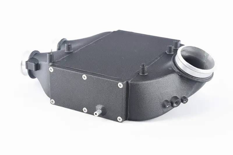 CSF Cooling - Racing & High Performance Division 8082 CSF 2014+ BMW M3/M4 (F8X) Top Mount Charge-Air-Cooler - Crinkle Black - Fits 2015-2021 BMW M4, M2, M3 thumbnail 9