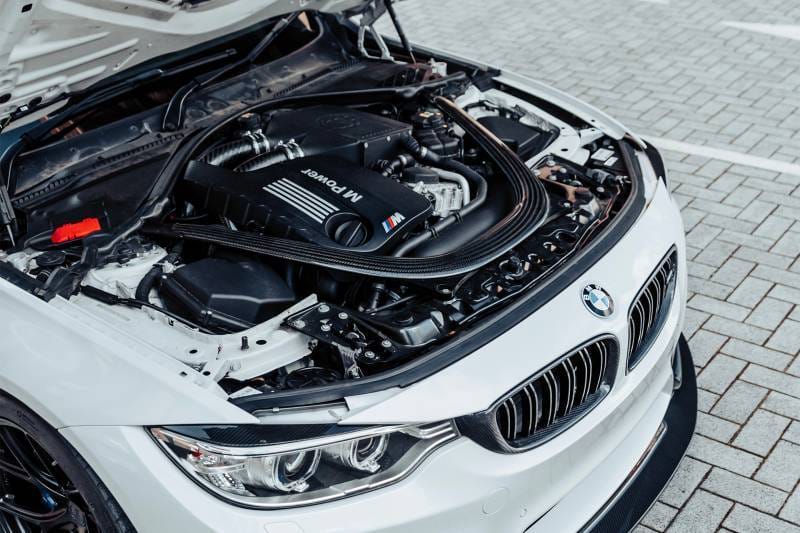 CSF Cooling - Racing & High Performance Division 8082 CSF 2014+ BMW M3/M4 (F8X) Top Mount Charge-Air-Cooler - Crinkle Black - Fits 2015-2021 BMW M4, M2, M3 thumbnail 13