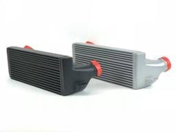 CSF Cooling - Racing & High Performance Division 8127 CSF 04-13 BMW 335i/xi (E90/E91/E92/E93) High Performance Stepped Core Bar/Plate Intercooler - Silver - Fits select 2007-2016 BMW models