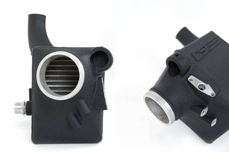 CSF Cooling - Racing & High Performance Division 8178 CSF 16-21 BMW M5 (F90) / 17-21 BMW M8 (F91/F92/F93) Twin Charge-Air-Cooler Set - Crinkle Black - Fits 2018-2025 BMW M8 Gran Coupe, M5, M8 thumbnail 3