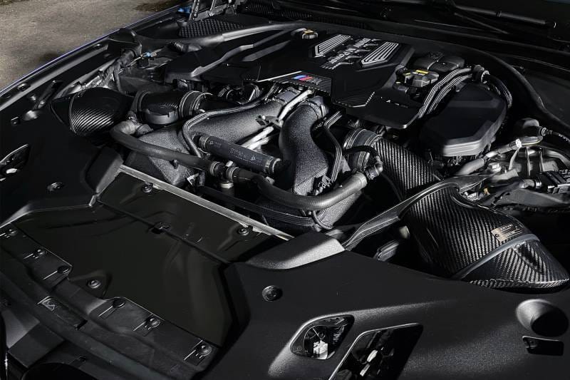 CSF Cooling - Racing & High Performance Division 8178 CSF 16-21 BMW M5 (F90) / 17-21 BMW M8 (F91/F92/F93) Twin Charge-Air-Cooler Set - Crinkle Black - Fits 2018-2025 BMW M8 Gran Coupe, M5, M8 thumbnail 9