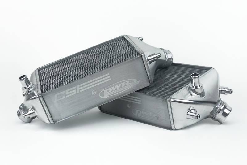 CSF Cooling - Racing & High Performance Division 8166 CSF Porsche 911 GT2 RS Twin Intercooler Set - Fits 2018-2019 Porsche 911