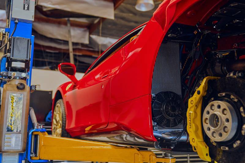 CSF Cooling - Racing & High Performance Division 8210 CSF 16-19 Ferrari 488 GTB/Spider 19-20 Pista High Performance Intercooler System - Raw - Fits select 2016-2022 Ferrari models thumbnail 17