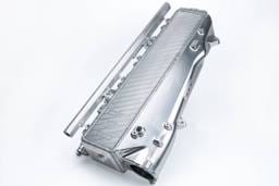 CSF Cooling - Racing & High Performance Division 8200 CSF Toyota A90/A91 Supra/ BMW G-Series B58 Charge-Air Cooler Manifold- Machined Billet Aluminum - Fits select 2018-2025 BMW models