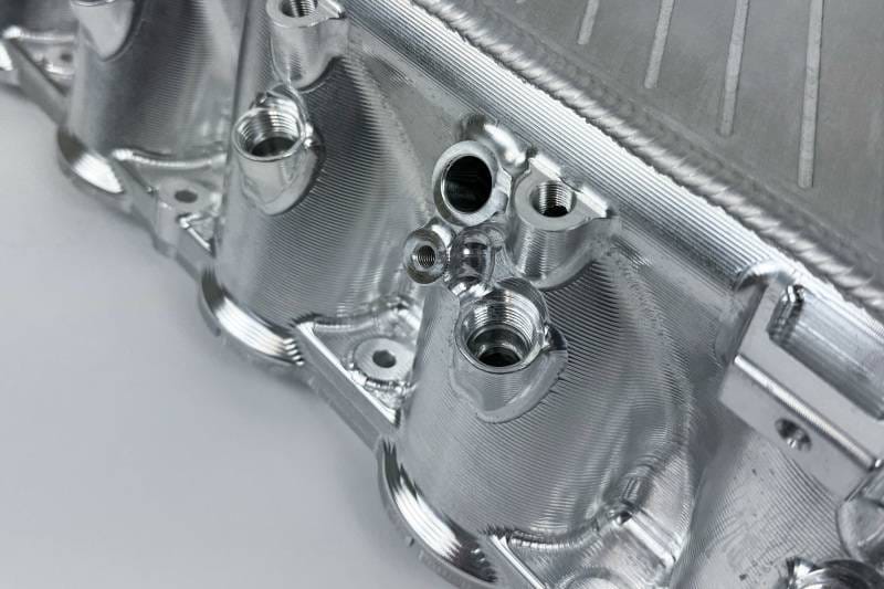 CSF Cooling - Racing & High Performance Division 8300 CSF BMW Gen 1 B58 Charge-Air-Cooler Manifold - Machined Billet Aluminum - Fits select 2016-2021 BMW models thumbnail 5