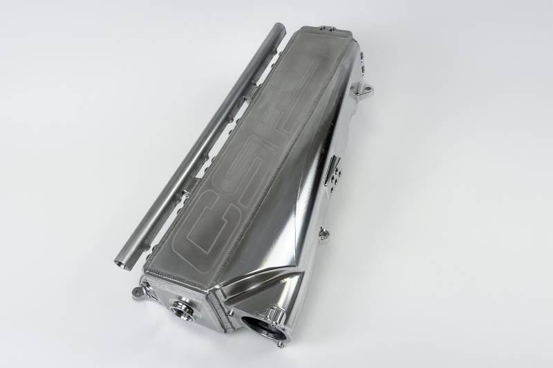 CSF Cooling - Racing & High Performance Division 8400 CSF Gen 2 B58 Race X Charge-Air-Cooler Manifold - Raw Billet Aluminum Finish - Fits select 2018-2023 BMW models