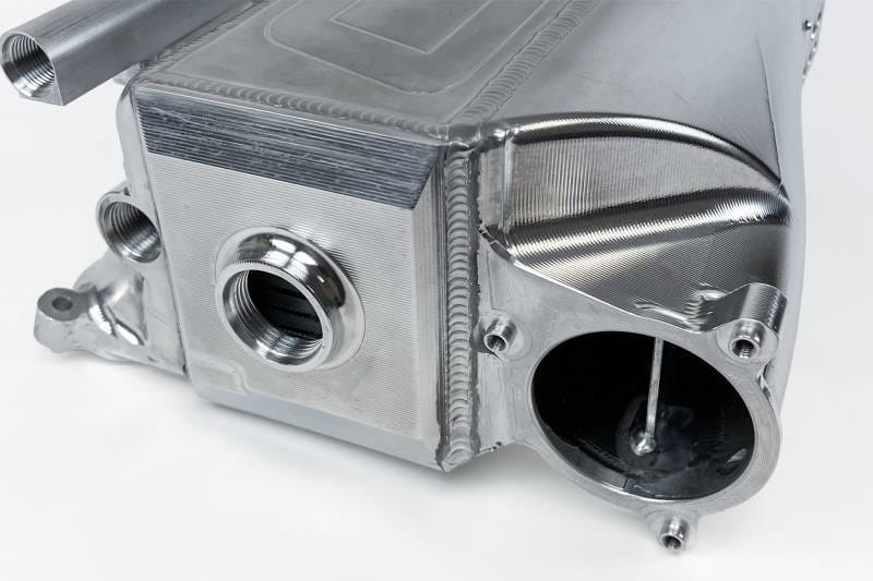 CSF Cooling - Racing & High Performance Division 8400 CSF Gen 2 B58 Race X Charge-Air-Cooler Manifold - Raw Billet Aluminum Finish - Fits select 2018-2023 BMW models thumbnail 15