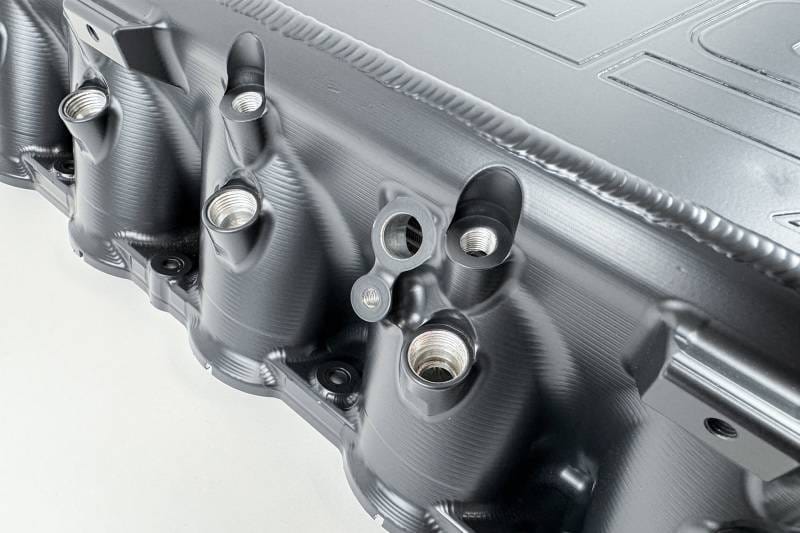 CSF Cooling - Racing & High Performance Division 8400B CSF Gen 2 B58 Race X Charge-Air-Cooler Manifold - Thermal Black Finish - Fits select 2018-2024 BMW models thumbnail 3