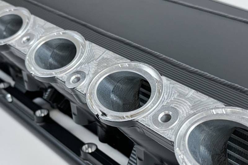 CSF Cooling - Racing & High Performance Division 8400B CSF Gen 2 B58 Race X Charge-Air-Cooler Manifold - Thermal Black Finish - Fits select 2018-2024 BMW models thumbnail 9