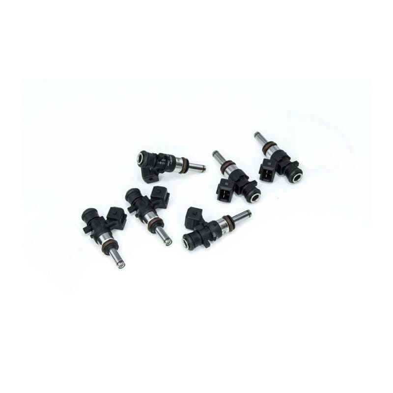 DeatschWerks 16MX-00-0750-6 DeatschWerks Bosch EV14 Universal 40mm Compact Matched Set of 6 Injectors 750cc (Extended Nozzle)