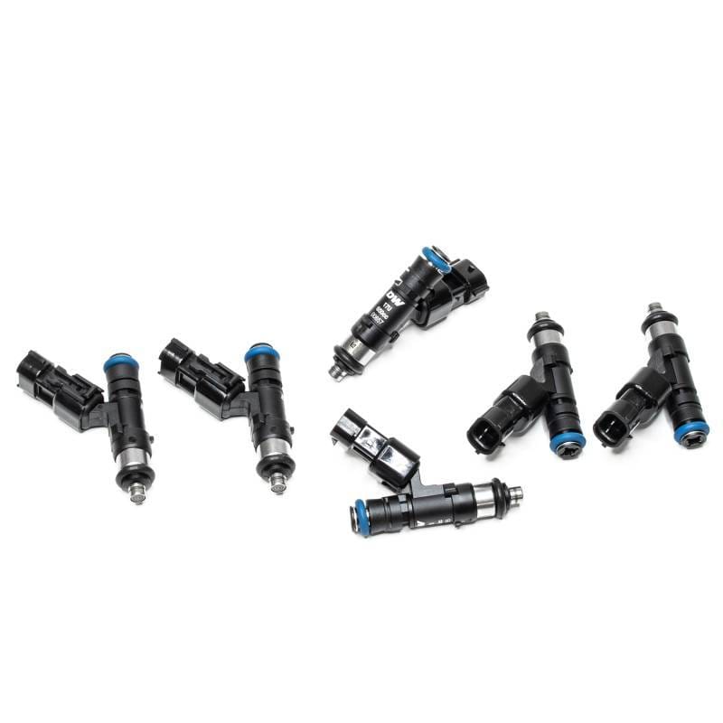 DeatschWerks 17U-06-0650-6 DeatschWerks 03-15 350z/370z G35/G37 04-05 GTI R32 / NEO RB25DET 98-02 650cc Top Feed Injectors