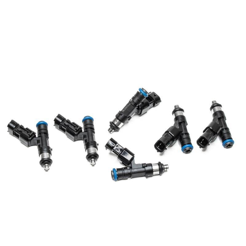 DeatschWerks 17U-06-0650-6 DeatschWerks 03-15 350z/370z G35/G37 04-05 GTI R32 / NEO RB25DET 98-02 650cc Top Feed Injectors thumbnail 3