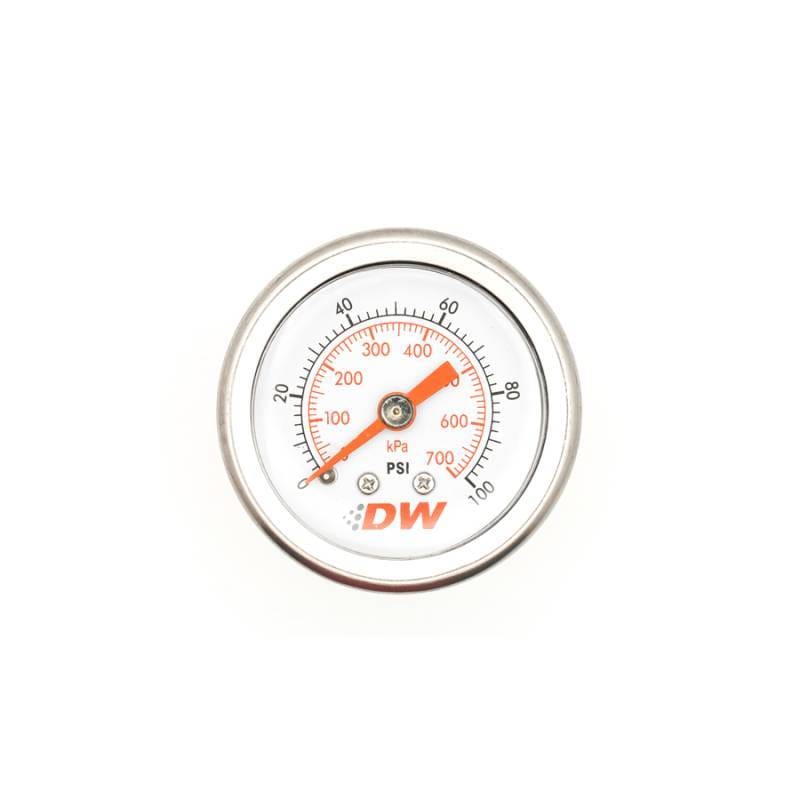 DeatschWerks 6-01-G DeatschWerks 0-100 PSI 1/8in NPT Mechanical Fuel Pressure Gauge thumbnail 3
