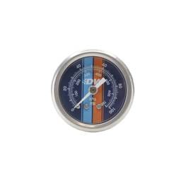 DeatschWerks 6-01-G2 DeatschWerks 0-100 PSI 1/8in NPT Mechanical Fuel Pressure Gauge Brushed Housing Blue Face
