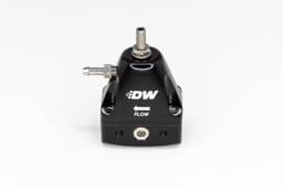 DeatschWerks 6-1001-FRB DeatschWerks DWR1000iL In-Line Adjustable Fuel Pressure Regulator - Black