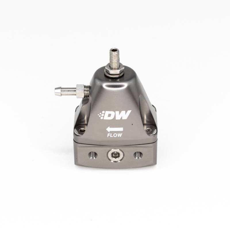 DeatschWerks 6-1001-FRT DeatschWerks DWR1000iL In-Line Adjustable Fuel Pressure Regulator - Titanium thumbnail 3