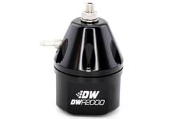 DeatschWerks 6-2000-FRB DeatschWerks DWR2000 Adjustable Fuel Pressure Regulator - Black