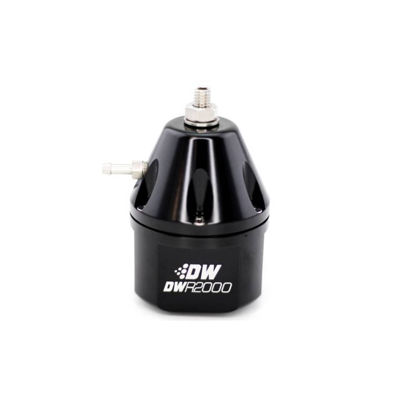 DeatschWerks 6-2000-FRB DeatschWerks DWR2000 Adjustable Fuel Pressure Regulator - Black thumbnail 3