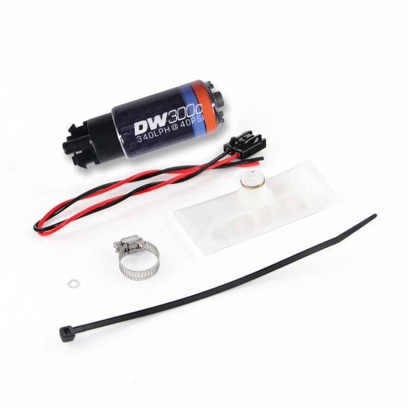 DeatschWerks 9-307-1030 DeatschWerks 88-91 BMW 325i DW300C 340 LPH Compact Fuel Pump w/ Install Kit (w/o Mounting Clips) thumbnail 5
